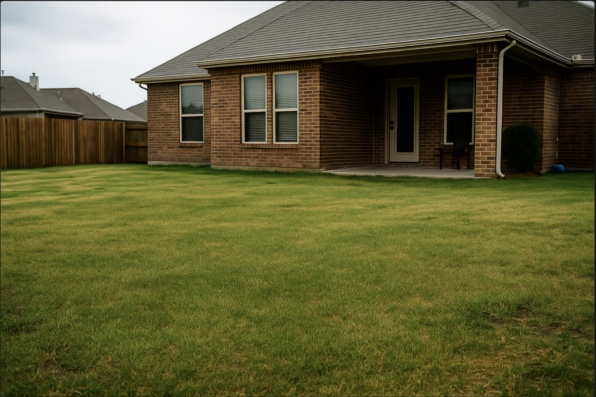 Fixed drainage after Azle Drainage service